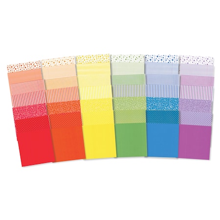 Roylco Economy Origami Paper, 6" x 6", 72 Sheets Per Pack, PK3 15204